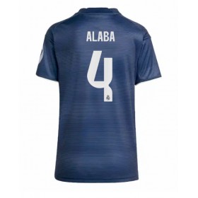Real Madrid David Alaba #4 Borta Kläder Dam 2025-26 Kortärmad